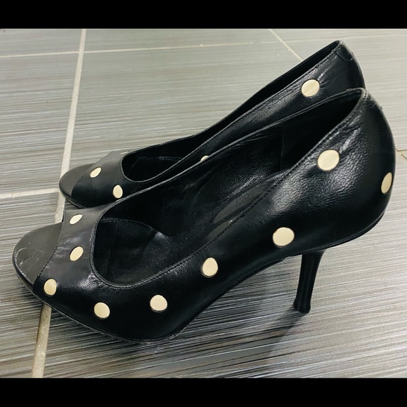 Via Spiga Peep Toe Pumps - Picture 2 of 2